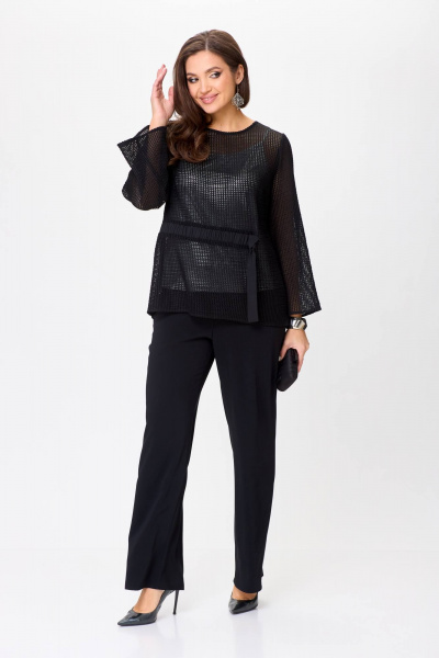 Комплект из джемпера, топа и брюк со свободным силуэтом Karina deLux M-1304 - фото 3