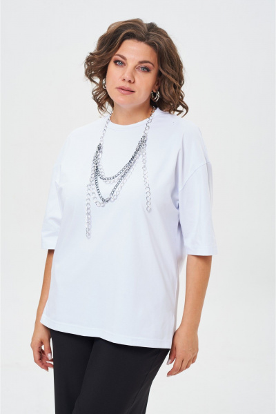 Комплект брюки, джемпер и футболка оверсайз демисезон Danaida 2250 - фото 8