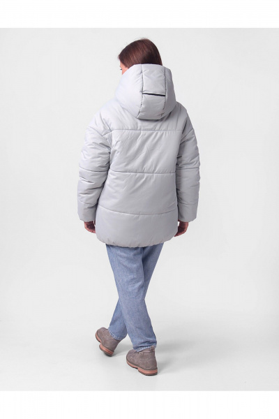 Зимняя утепленная куртка для девочки на каждый день АРТУС 24С57-Р57 дымчатая_мята - фото 4