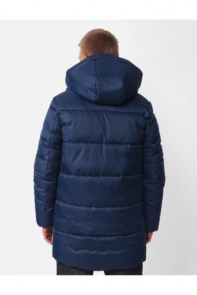 Куртка для мальчика утепленная с зонами карманов и светотехникой АРТУС 24С41-Р57 ночной_синий - фото 11