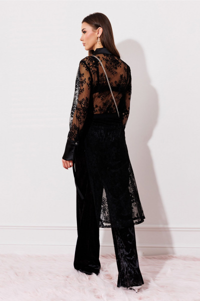 Блуза Butеr 2989 черный - фото 11