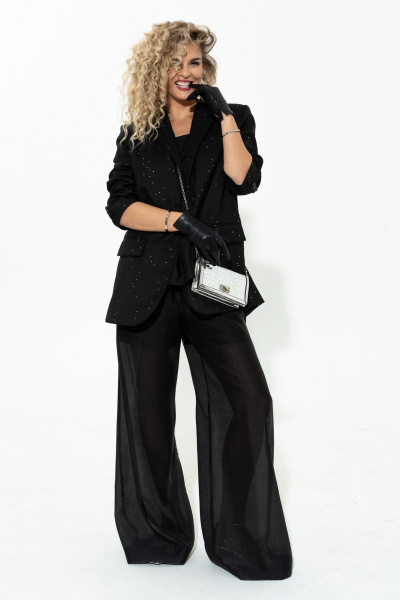 Брюки и топ из тонкого вискозного полотна, свободный крой SILVERSPICE S-8442 - фото 12