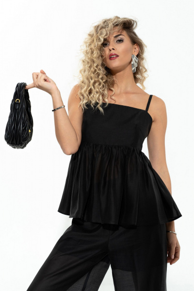 Брюки и топ из тонкого вискозного полотна, свободный крой SILVERSPICE S-8442 - фото 8