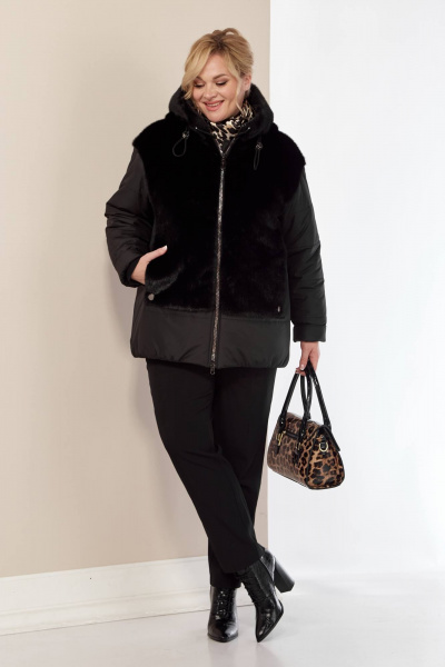 Куртка Shetti 2173 черный - фото 7