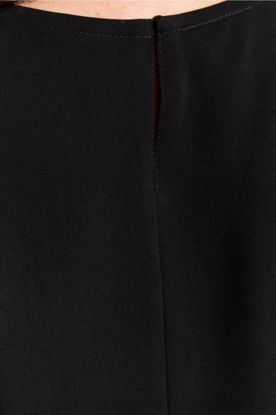 Круглогодичное нарядное платье А- силуэта с кружевом и складками FOXY FOX 1696 - фото 10