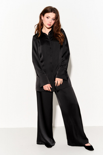 Демисезонные классические брюки прямого силуэта с карманами FOXY FOX 1698 - фото 6