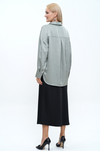 Блуза и платье свободного силуэта с разрезами Alani Collection 2249 - фото 8