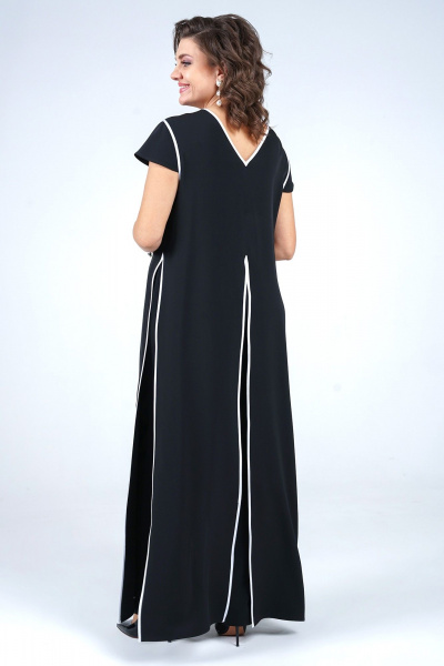 Блуза и широкие брюки с разрезами и крылышковым рукавом Alani Collection 2260 - фото 5