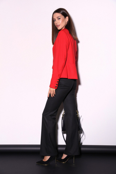 Костюм 2-ка приталенный жакет и классические брюки LM К5018 - фото 10