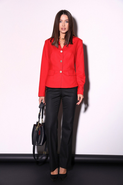 Костюм 2-ка приталенный жакет и классические брюки LM К5018 - фото 8