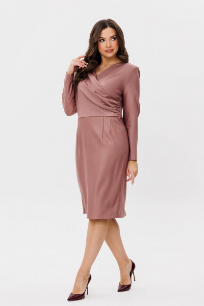 Платье с асимметричным подрезом и отрезным бальным силуэтом Fantazia Mod 4428 - фото 8