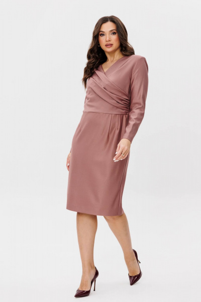 Платье с асимметричным подрезом и отрезным бальным силуэтом Fantazia Mod 4428 - фото 7