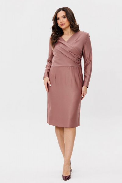 Платье с асимметричным подрезом и отрезным бальным силуэтом Fantazia Mod 4428 - фото 2