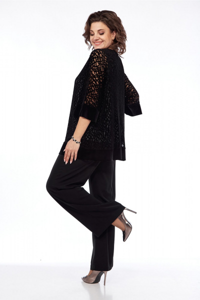 Платье А-силуэта с асимметричной горловиной и цепочной бретелью Jurimex 3248 - фото 2