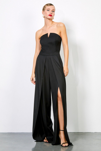 Комбинезон из текстиля с расклешенным силуэтом и карманами Rivoli 5231 - фото 1