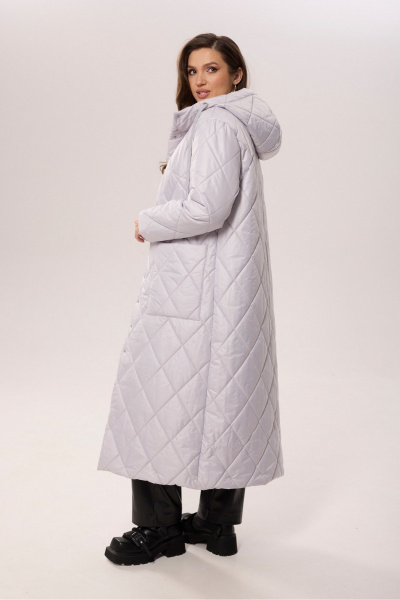 Пальто MALI 524-051 серый - фото 9