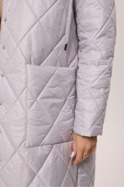 Пальто MALI 524-051 серый - фото 3