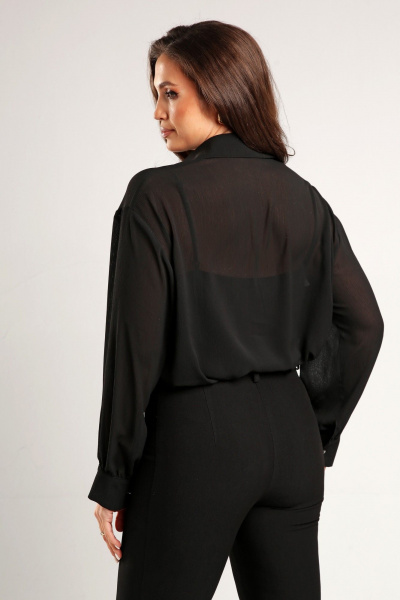 Демисезонная блуза и топ из текстиля с застежкой THE NAME 2367 - фото 8