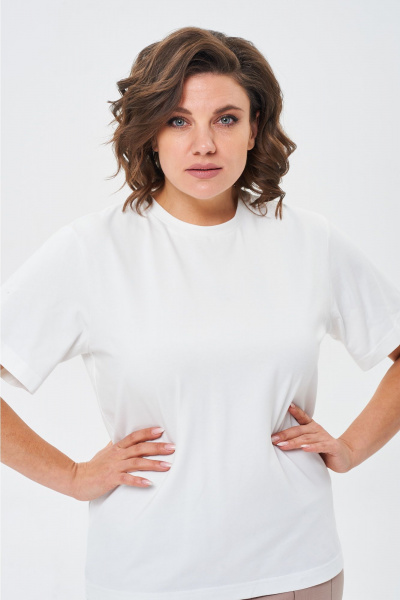 Деловой бежевый 3-предметный комплект: жакет, юбка, блуза Rishelie 837 бежевый - фото 6