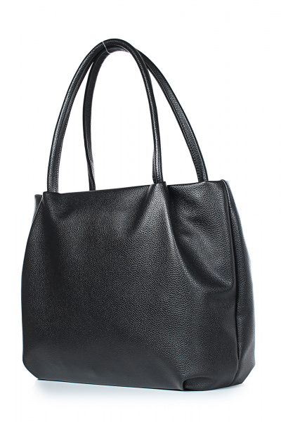 Черная сумка из экокожи для повседневных образов Galanteya 35024.24с1226к45 черный - фото 1