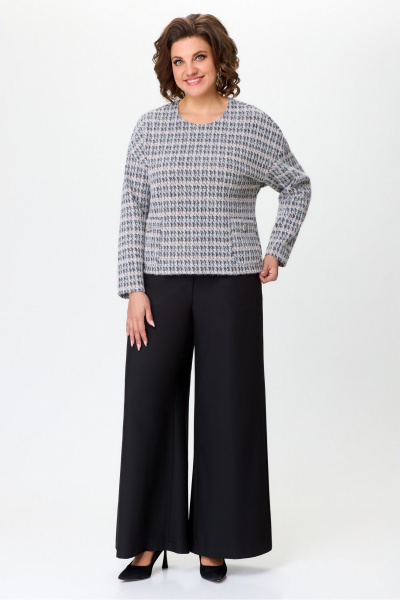 Блуза и брюки из текстиля в стиле на каждый день DaLi 5721.2 - фото 6
