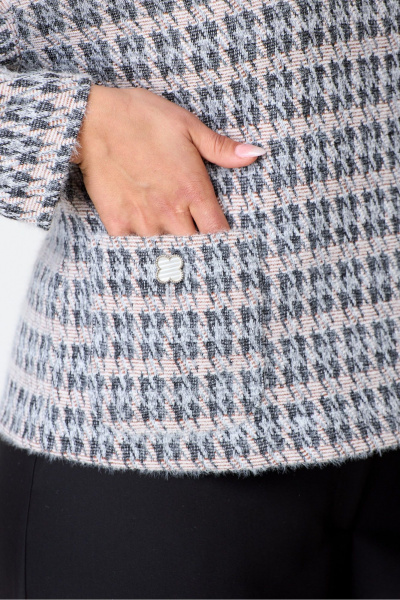 Блуза и брюки из текстиля в стиле на каждый день DaLi 5721.2 - фото 5