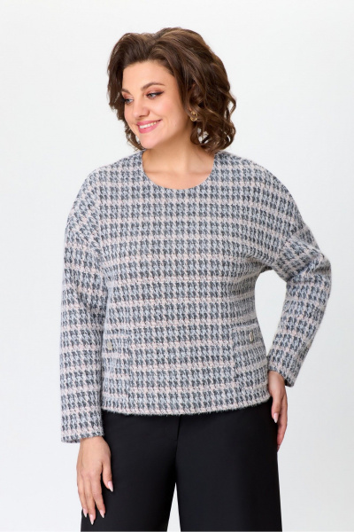 Блуза и брюки из текстиля в стиле на каждый день DaLi 5721.2 - фото 3