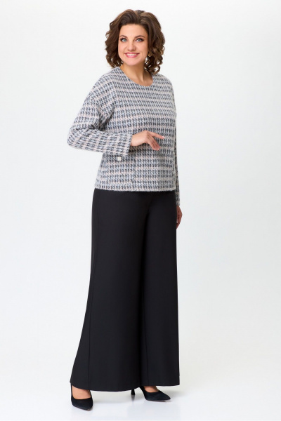 Блуза и брюки из текстиля в стиле на каждый день DaLi 5721.2 - фото 1