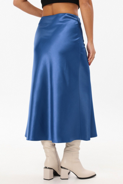 Юбка на резинке из гладкой ткани с высокой талией Angelina & Сompany 1191 - фото 4