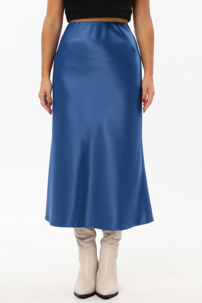 Юбка на резинке из гладкой ткани с высокой талией Angelina & Сompany 1191 - фото 2