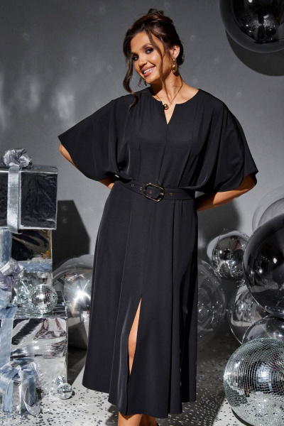 Платье Beautiful&Free 6213 черный - фото 2