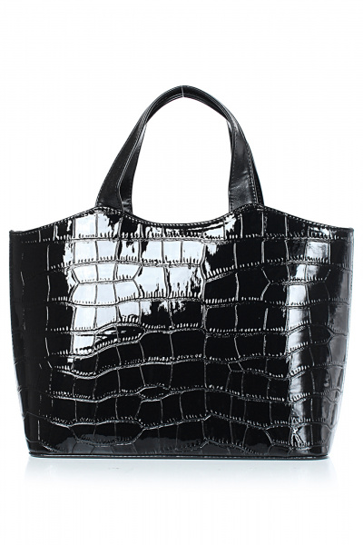 Экокожа сумка-универсал в демисезон стиль на каждый день Galanteya 34624.24с1193к45 черный - фото 2