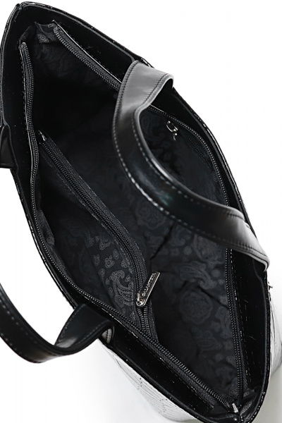 Экокожа сумка-универсал в демисезон стиль на каждый день Galanteya 34624.24с1193к45 черный - фото 5