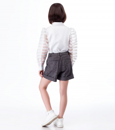 Блуза Panda Kids ПА-346440 белый - фото 6