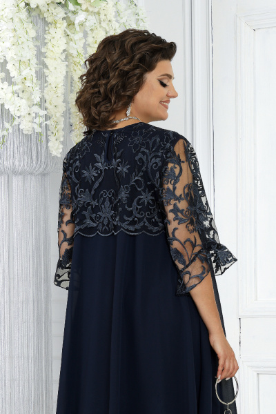 Платье, туника Ninele 7464 синий - фото 9