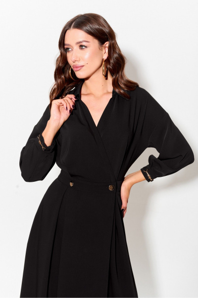 Черное платье на каждый день и для особых случаев Lyushe 3976 - фото 8