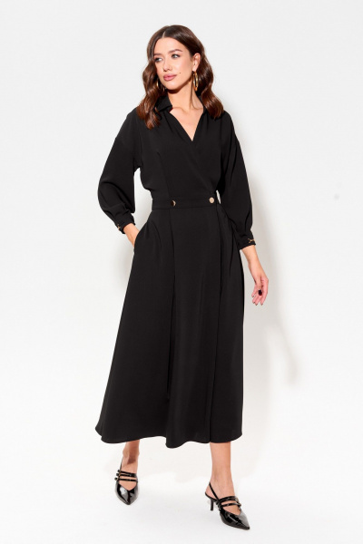 Черное платье на каждый день и для особых случаев Lyushe 3976 - фото 7