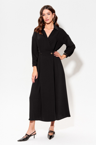 Черное платье на каждый день и для особых случаев Lyushe 3976 - фото 6