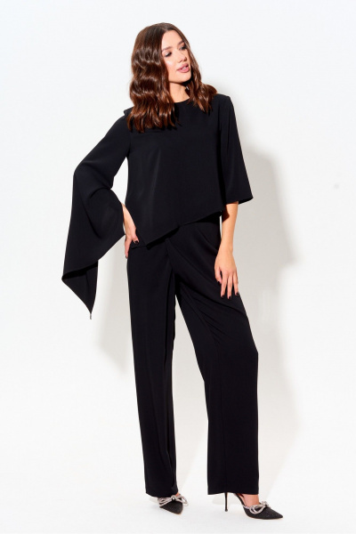 Нарядный комплект блузы и брюк из текстиля Lyushe 3977 - фото 8