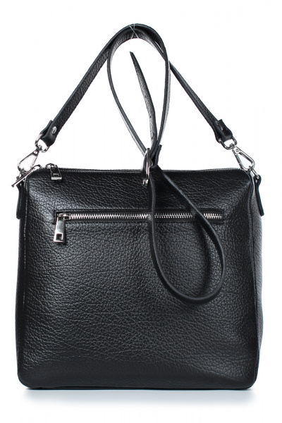 Сумка классическая из натуральной кожи на каждый день Galanteya 124.24с471к45 черный - фото 3