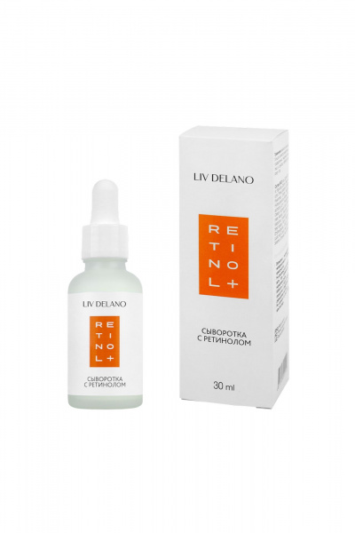 Крем для лица с ретинолом, для улучшения кожи LIV DELANO Retinol+ Сыворотка для лица с ретинолом - фото 1