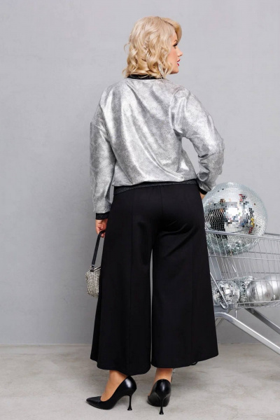 Брюки, бомбер Runella 1654 серый - фото 7