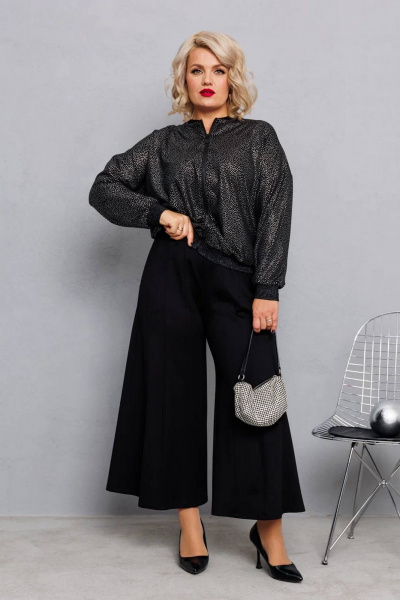 Брюки, бомбер Runella 1654 черный - фото 3