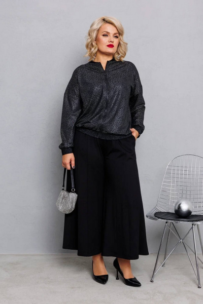 Брюки, бомбер Runella 1654 черный - фото 2