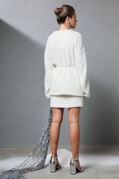 Джемпер, пояс, юбка KOKOdea 2.40 молоко - фото 2
