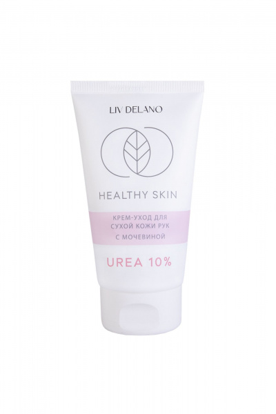 Крем для рук с UREA и натуральными маслами LIV DELANO Healthy Skin Крем-уход для сухой кожи рук с мочевиной 10% - фото 1