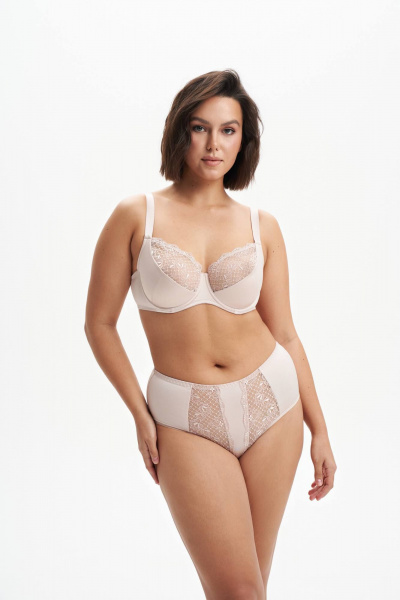 Бюстгальтер из гладкого станa с глубокими чашками Milady 112 14.9 - фото 3