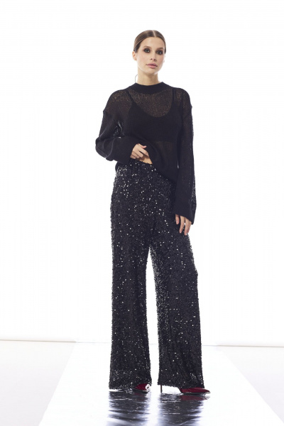 Брюки DAVA 5219 черный - фото 1