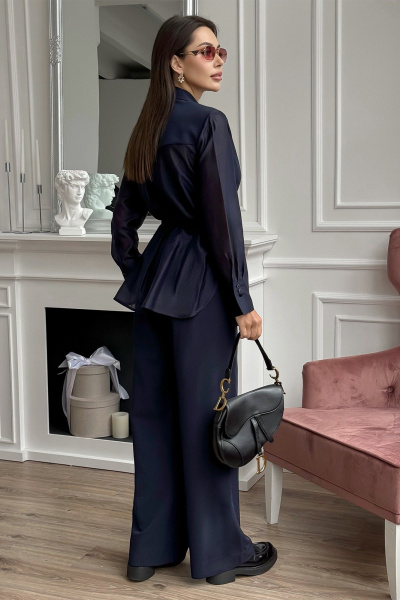 Костюм из тканей с воротником пиджачного типа и брюками Kaloris 2137/1 - фото 5