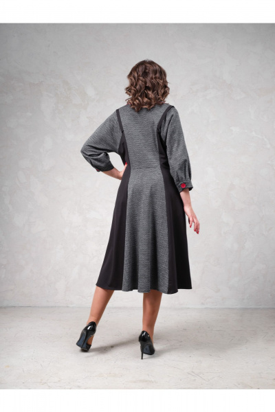 Элегантное платье приталенного силуэта с лацканами Avanti 1307 - фото 2